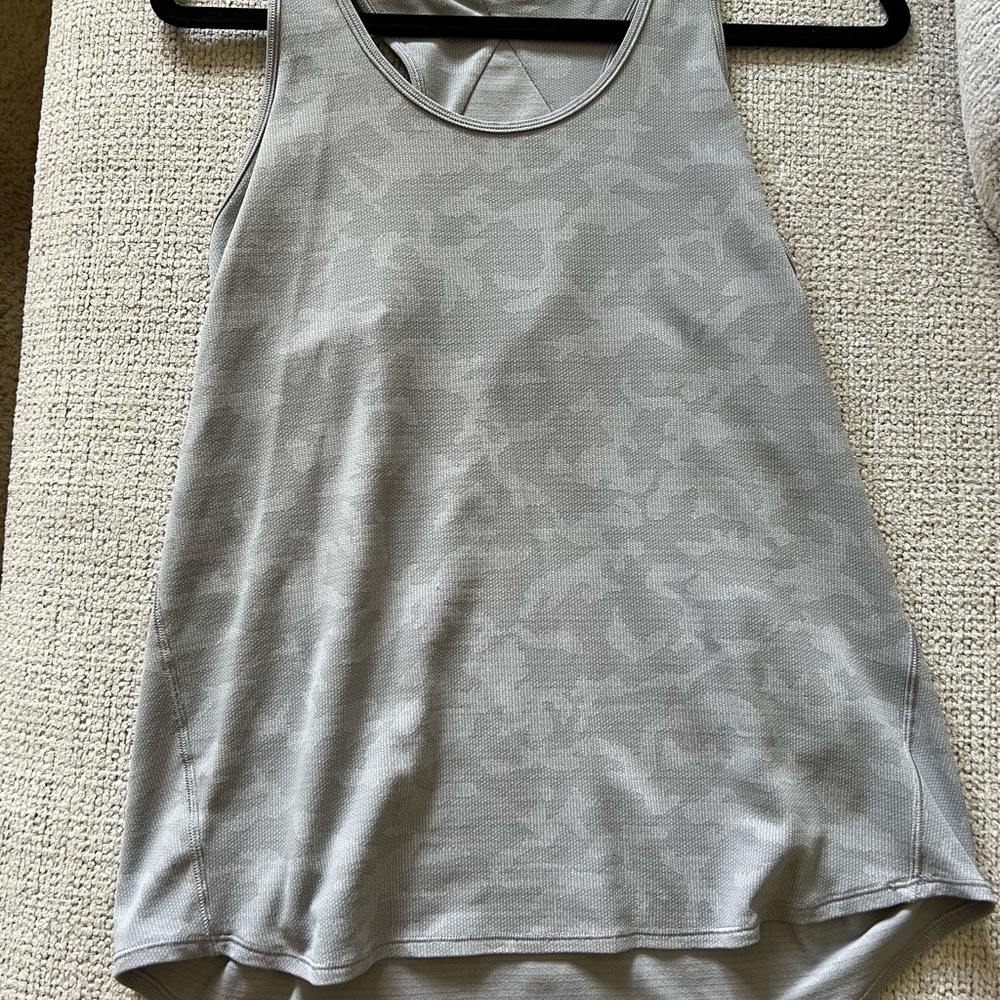 Lululemon Essential Tank (Pleated) Incognito Camo